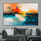 Colorful Abstract Wall Art | Bold Modern Canvas Print | Ready to Hang