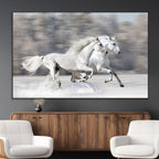 The White Horses Wall Art, Framed White Horses Wall Art