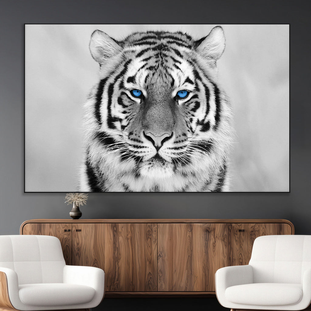 Tiger Canvas Artwork Wall Art Print
