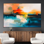 Colorful Abstract Wall Art | Bold Modern Canvas Print | Ready to Hang