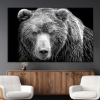 399 Grizzly Bear Canvas Print, Ready to Hang Wall Art