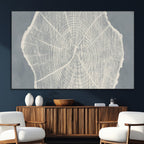 Abstract Tree Ring Wall Art Canvas Print, Framed and Ready to Hang