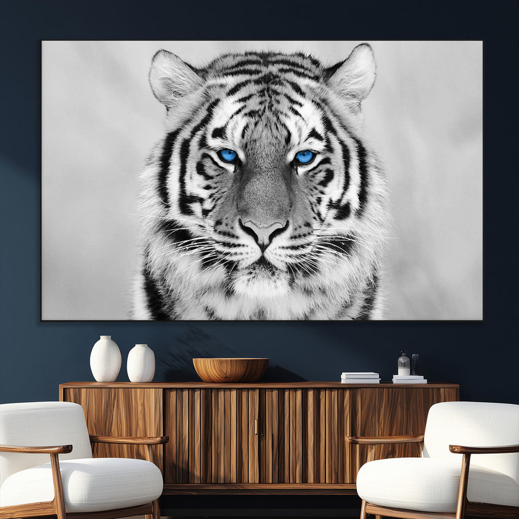 Tiger Canvas Artwork Wall Art Print