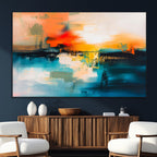 Colorful Abstract Wall Art | Bold Modern Canvas Print | Ready to Hang