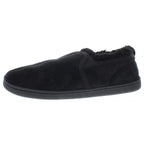 Gold Toe Mens Slippers Medium (9) Twin Gore Fleece Scuffs Black M