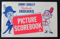 1957 Jimmy Dudley Cleveland Indians Picture Scorebook Roger Maris 189976