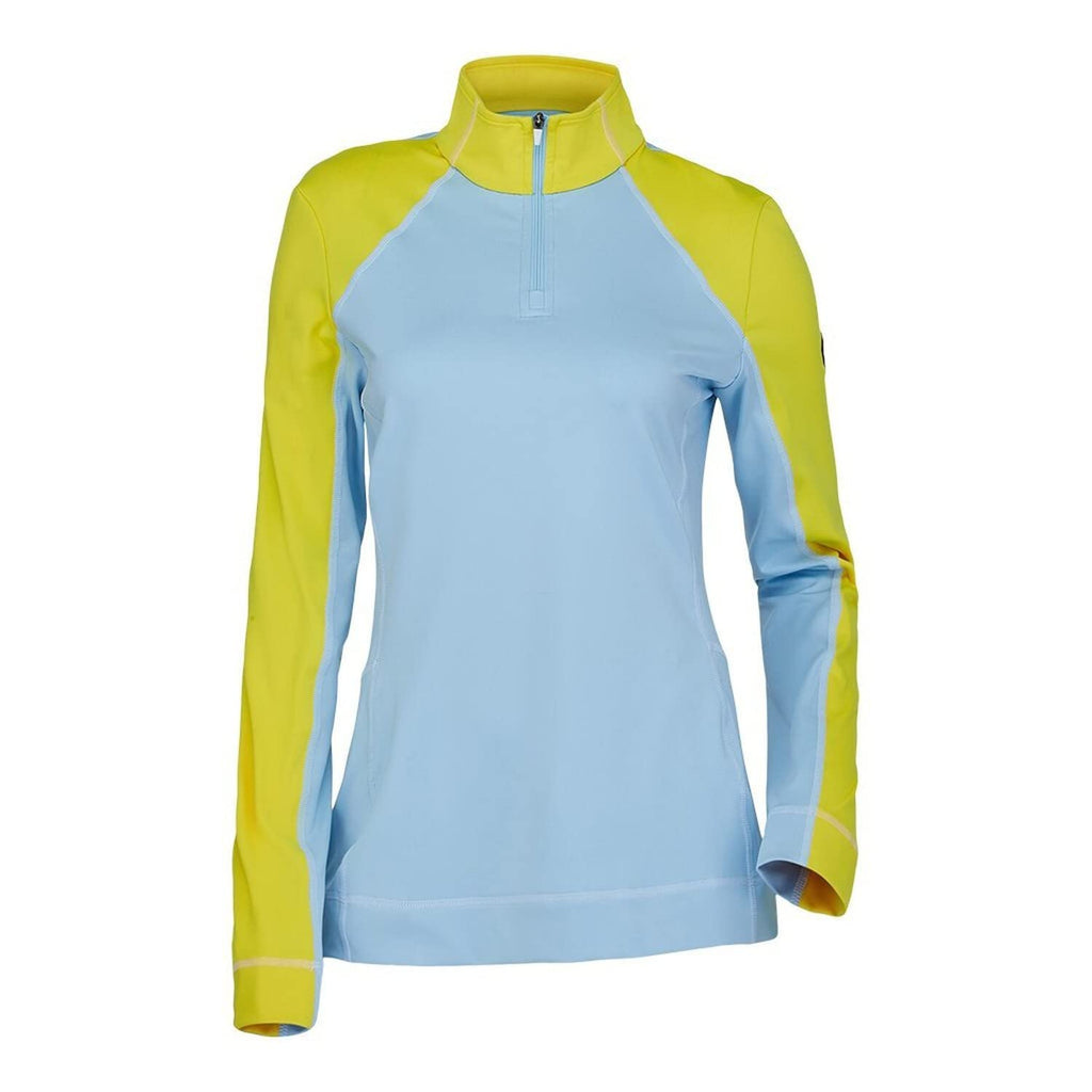 Spyder Women's Savona Zip T-Neck Frost - XLarge