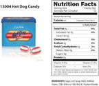 Hot Dog Flavored Candy - Cool Retro Tin Gift Box - Archie McPhee