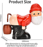 Bubble Blowing Santa - Fart Bubble Machine with Flashing Lights & Music Gift