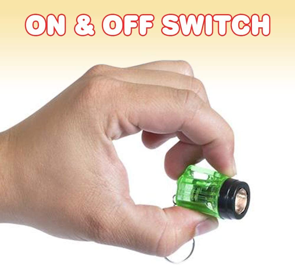🔦 Mini Flashlight Keychains – Wholesale Set of 144 (12 Dozen)