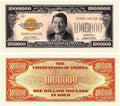 100  "Thanks A Million" Ronald Reagan Dollar Gold Certificate Banknote Bills