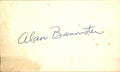 Alan Bannister Seattle Mariners  Signed/Autographed 3x5 Index Card 162608
