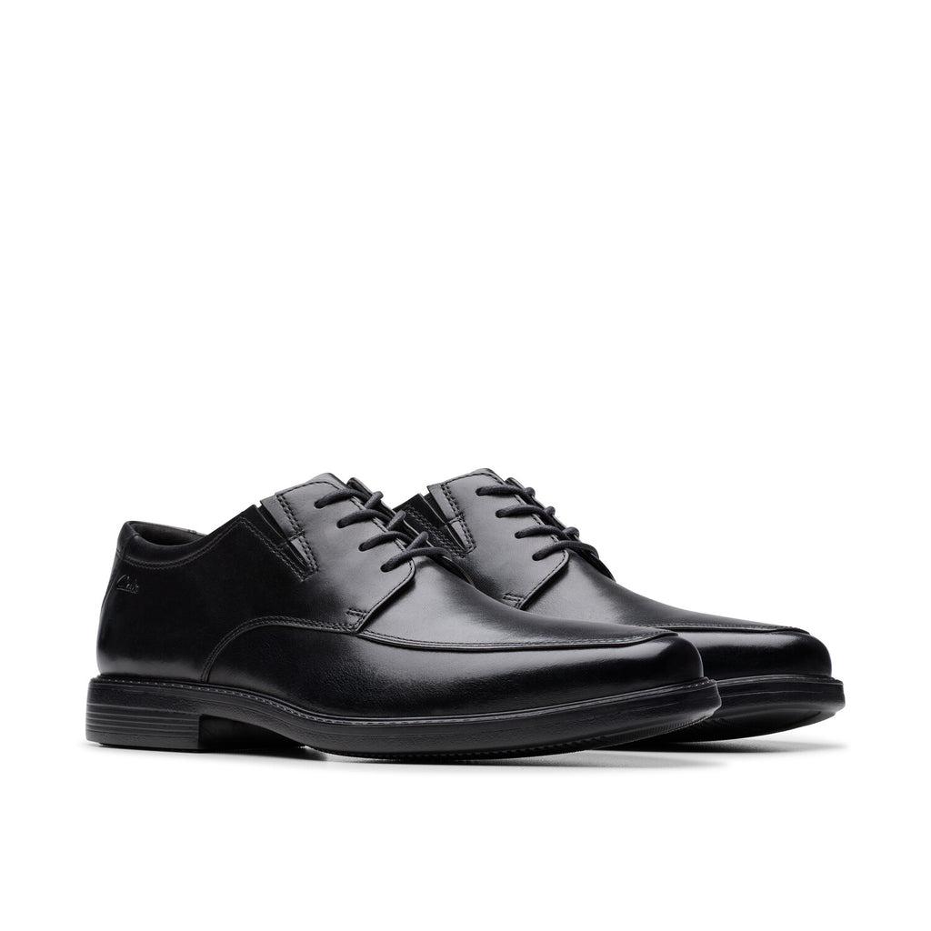 Cosgrove Apron // Apron Toe Oxford // Black Leather