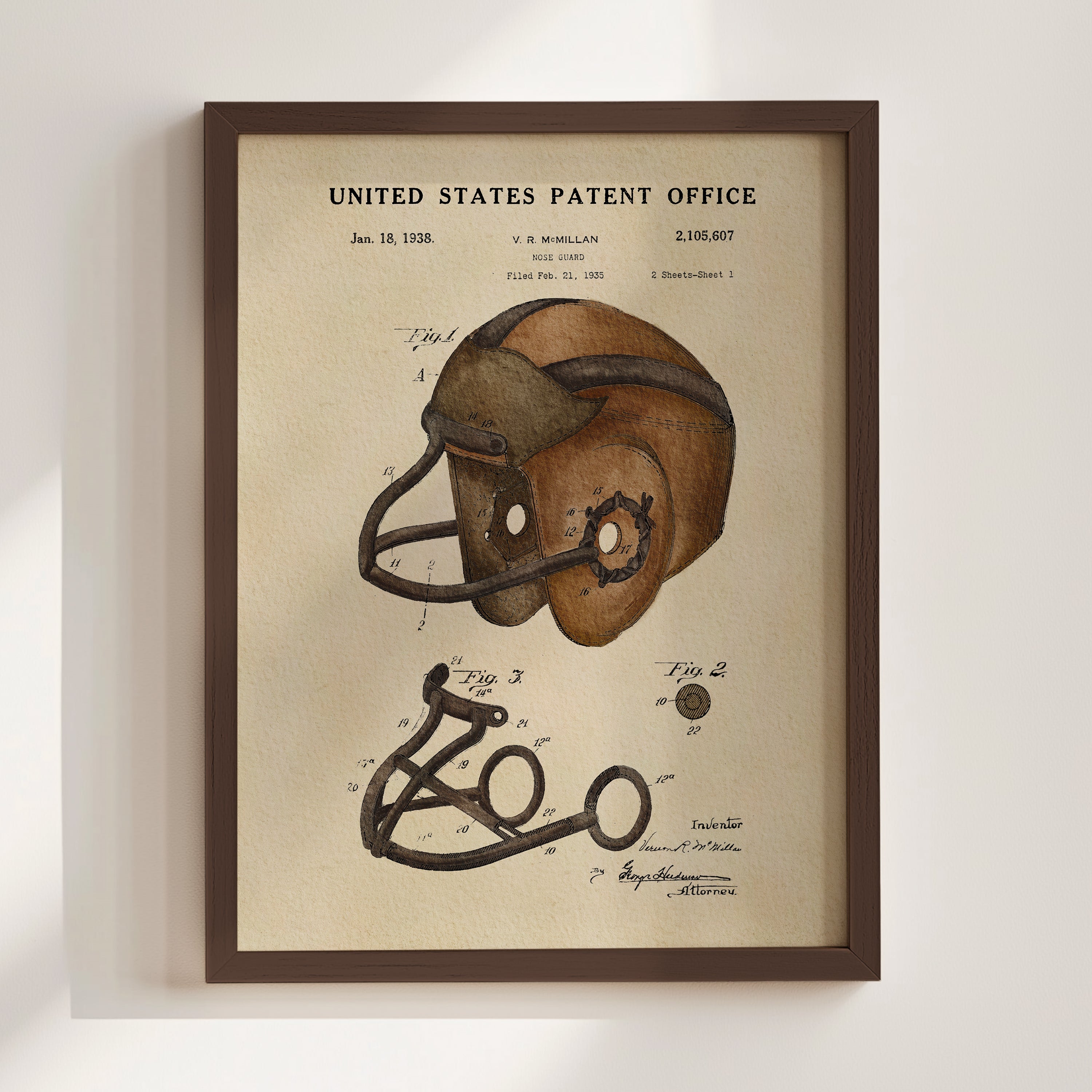 Football Helmet (1938)