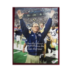 Coach Dick Vermeil SB XXXIV Signed 11x14 Photo PSA/DNA 132601