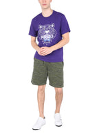 Kenzo Men Bermuda With Animal Print