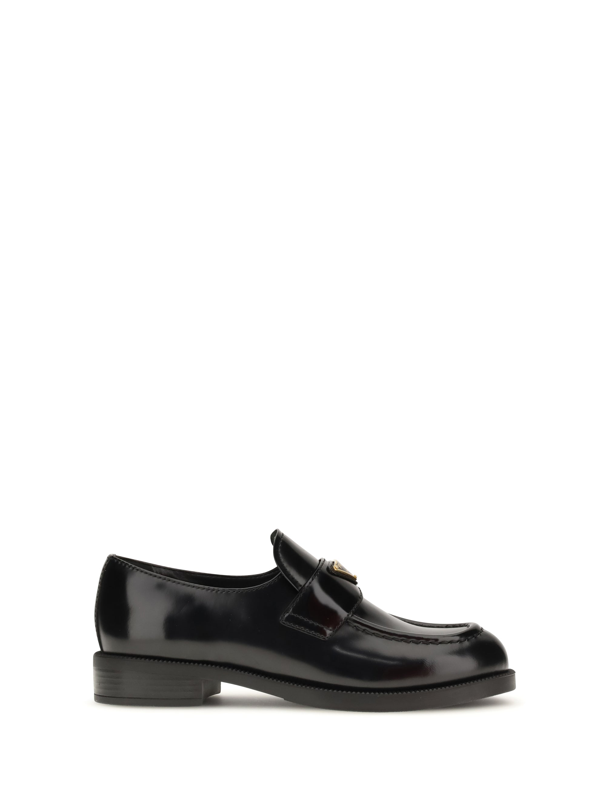 Leather Loafers Black