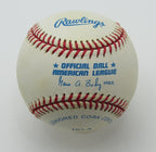 Tom Tresch New York Yankees 62 ROY Autographed/Signed OAL Baseball