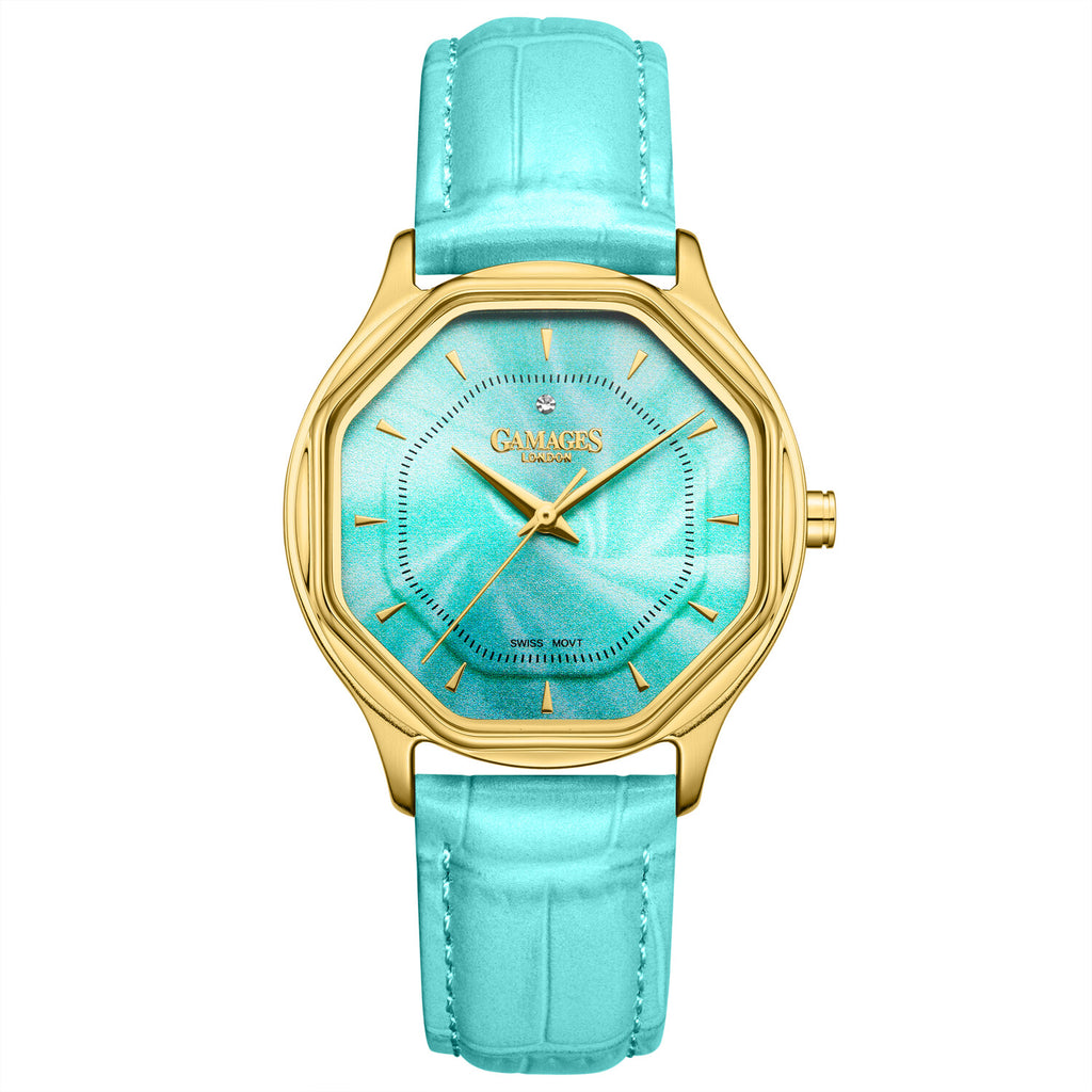 Gamages of London Ladies Amour Diamond Quartz // GAW702