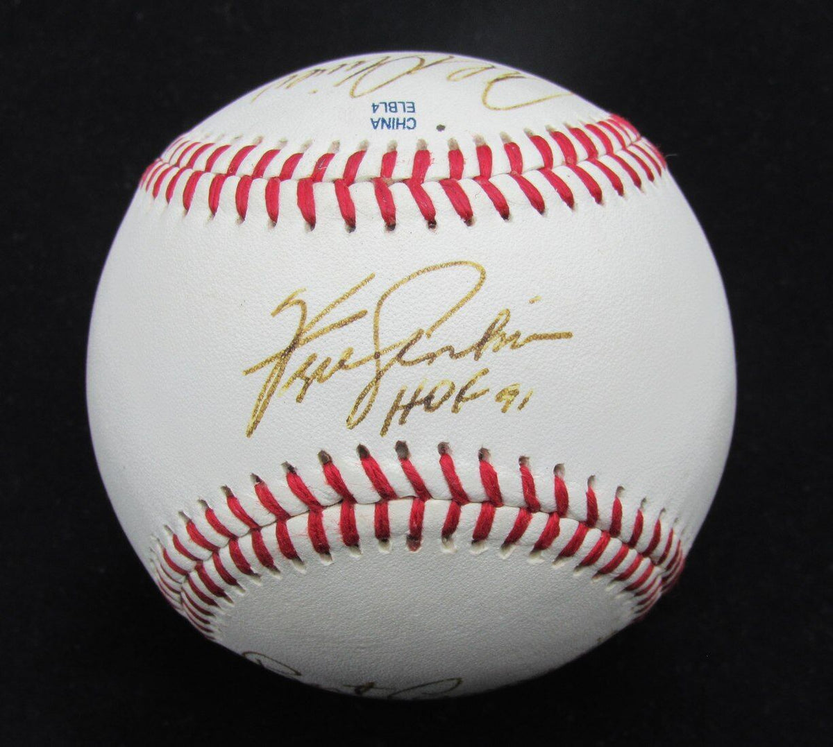 2012 Indians Fantasy Camp Multi-Autographed OML Baseball Cleveland Indians
