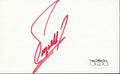 Fuzzy Zoeller 1979 PGA Masters Tournament Champ Signed 3x5 Index Card JSA 143779