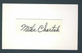 Mike Chartak Yankees Signed/Auto/Autograph Cut 3x5 Index Card PASS