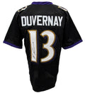 Devin Duvernay Signed Black Custom Football Jersey Ravens JSA 186210
