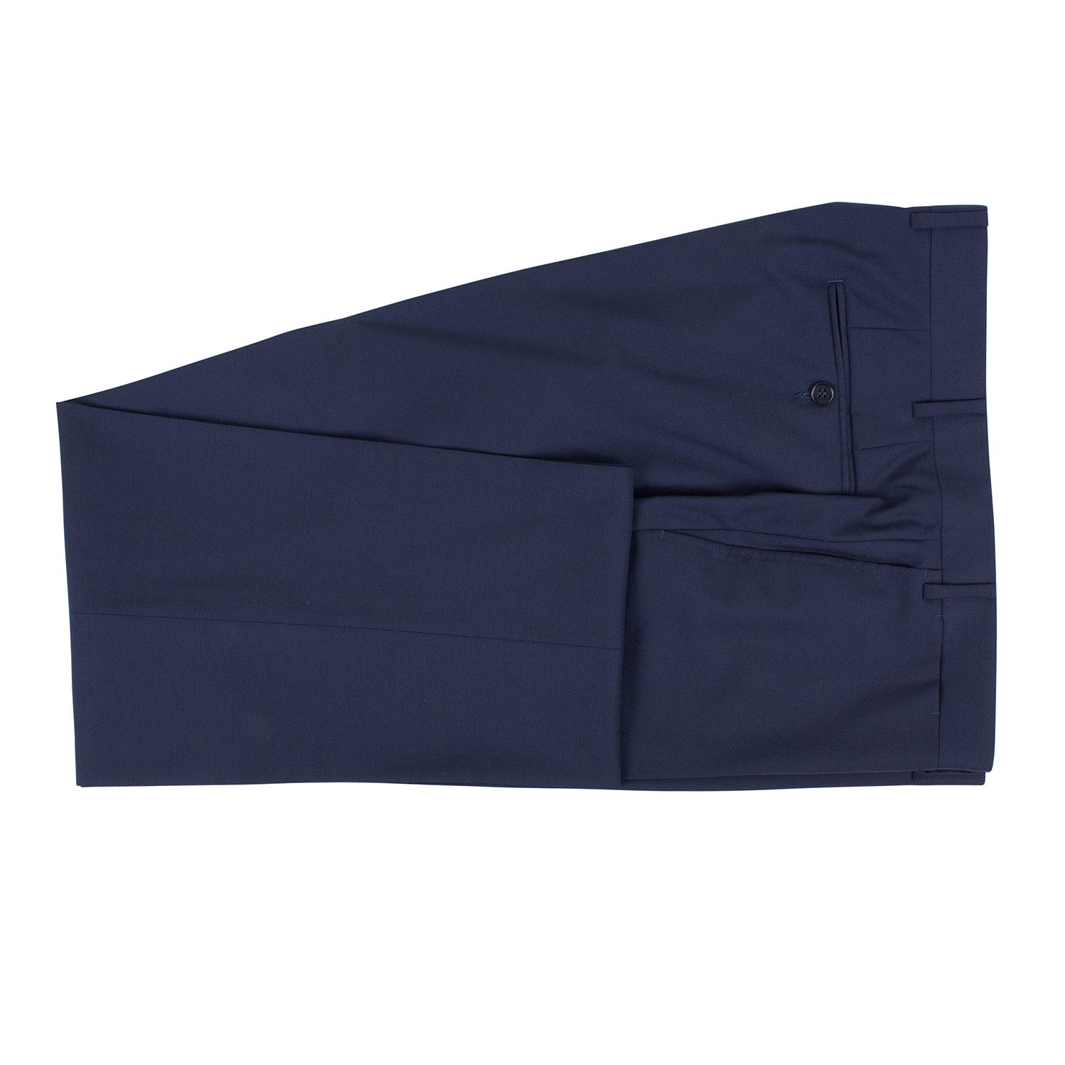 Wool 2 Button Suit // Blue