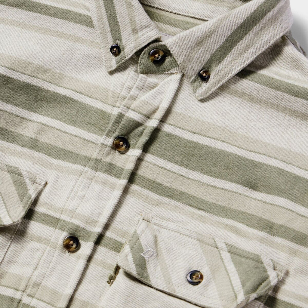 Duck Camp // Men's // Camp Shirt // Sanddollar Stripe