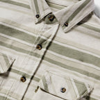 Duck Camp // Men's // Camp Shirt // Sanddollar Stripe