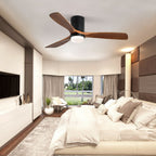 Indoor Ceiling Fan With Lights - Black