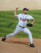 John Smoltz HOF Autographed 16x20 Photo Atlanta Braves Beckett 180123