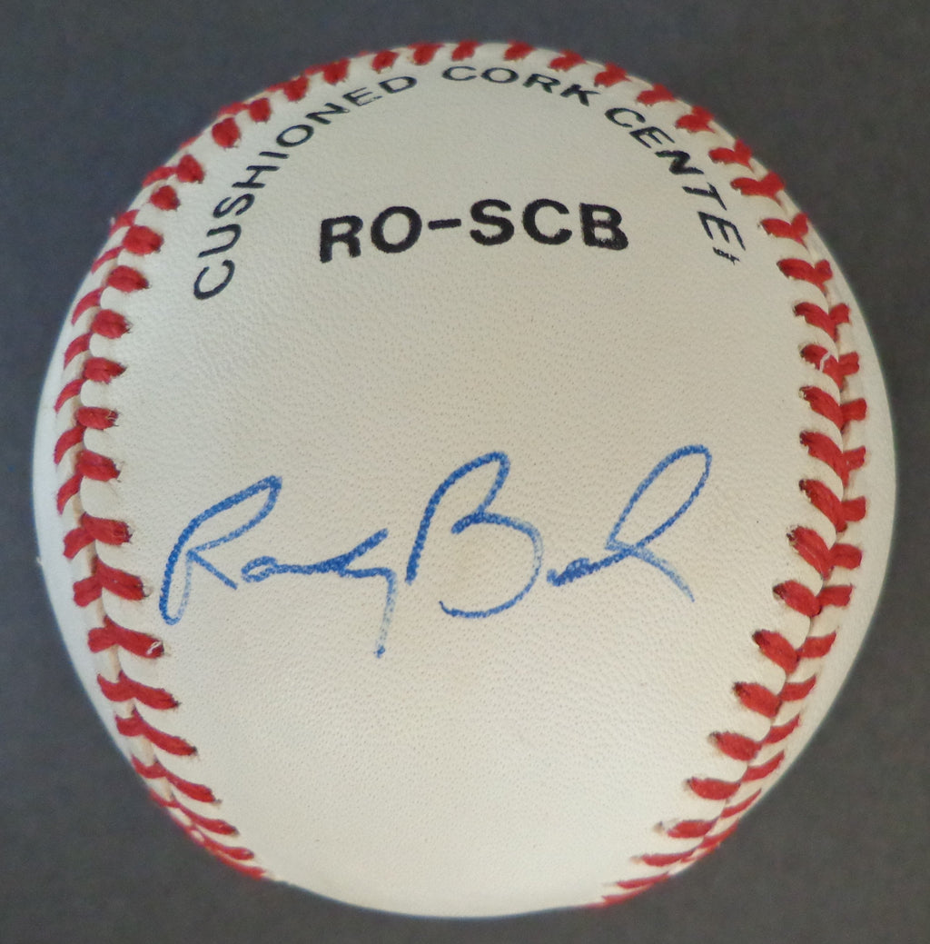 Randy Bush Autographed OAL Baseball Minnesota Twins 155686