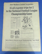 Sporting News 11/7/64 Notre Dame Ara Parseghian on Cover 124809