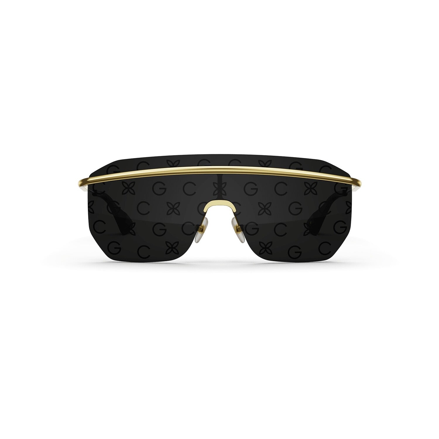 Raver Sunglasses // Gold