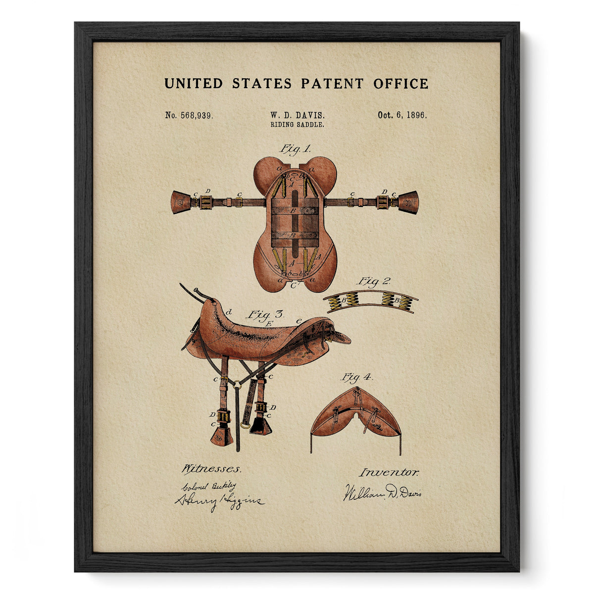 Horse Riding Saddle (1896)