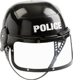 Jr Police Swat Helmet Child Adjustable Hat