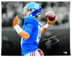 Tommy DeVito Autographed/signed 16x20 Photo NY Giants Beckett 184869