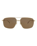 Aviator-Frame Titanium Sunglasses