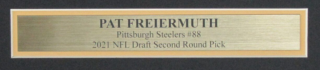 Pat Freiermuth Pittsburgh Steelers Signed/Auto 11x14 Photo Framed Beckett 167852