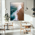 Serene Ocean Waves Wall Art Beach Wall Decor
