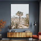 Joshua Tree Wall Art | Framed Desert Landscape Canvas