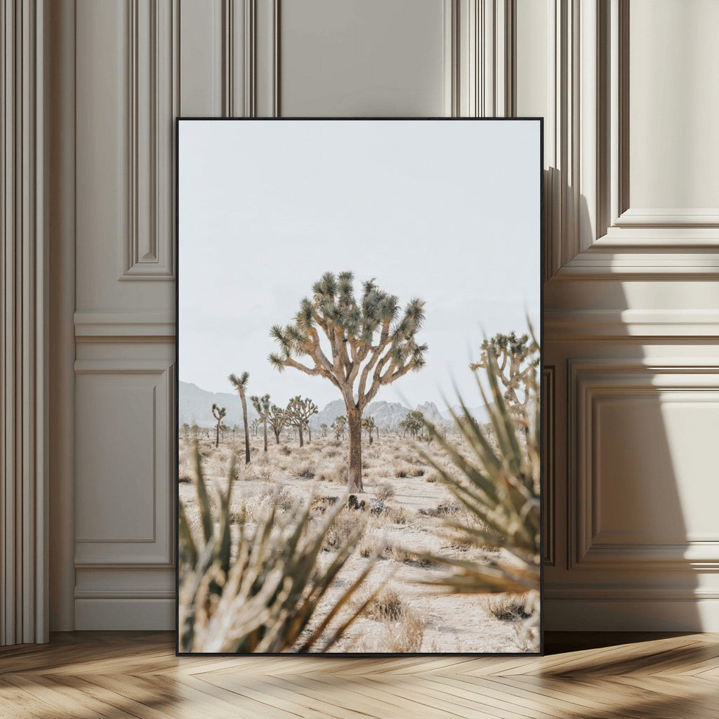 Joshua Tree Wall Art | Framed Desert Landscape Canvas
