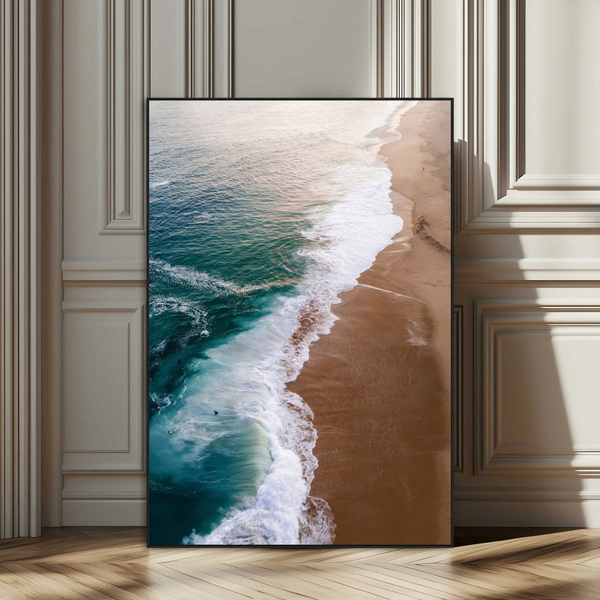 Serene Ocean Waves Wall Art Beach Wall Decor