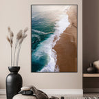Serene Ocean Waves Wall Art Beach Wall Decor