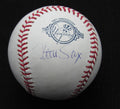 Steve Sax Signed/Auto Yankees 100th OML Baseball JSA  186876
