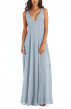 After Six Chiffon Gown in Mist, Size 12