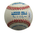 Willie Harris Autographed OAL Baseball Birmingham Black Barons  JSA 180568