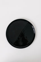 Sable Dinner Plate - Matte Black/Glossy Black - Set of 6