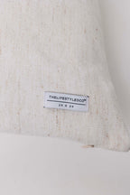 Whisper Slub Chenille Pillow - Bone - 2 Sizes